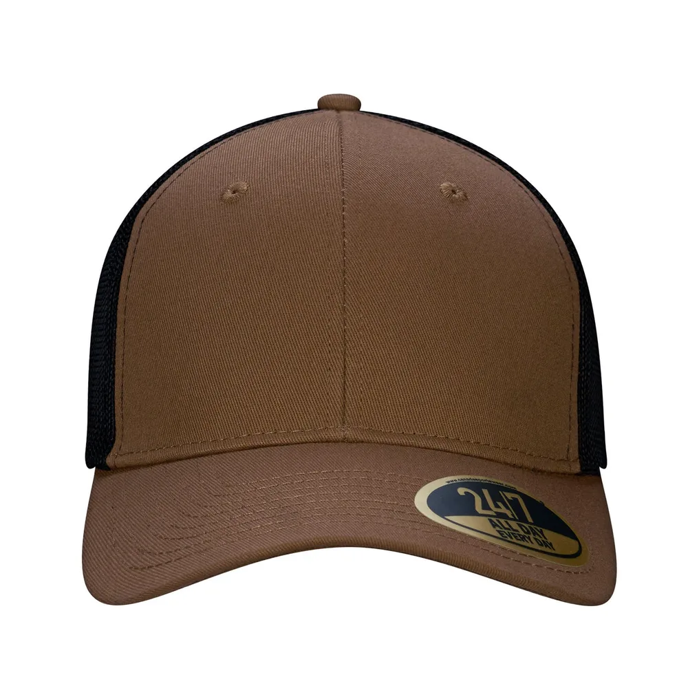 Casquette de camionneur en sergé de coton Trucker