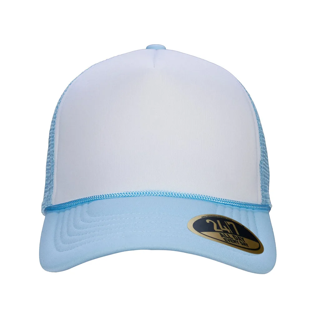 Blanc/Bleu pâle