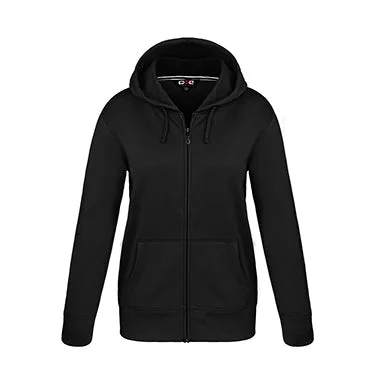 Cypress Creek Ladies Polyester Full-Zip Hooded Sweatshirt