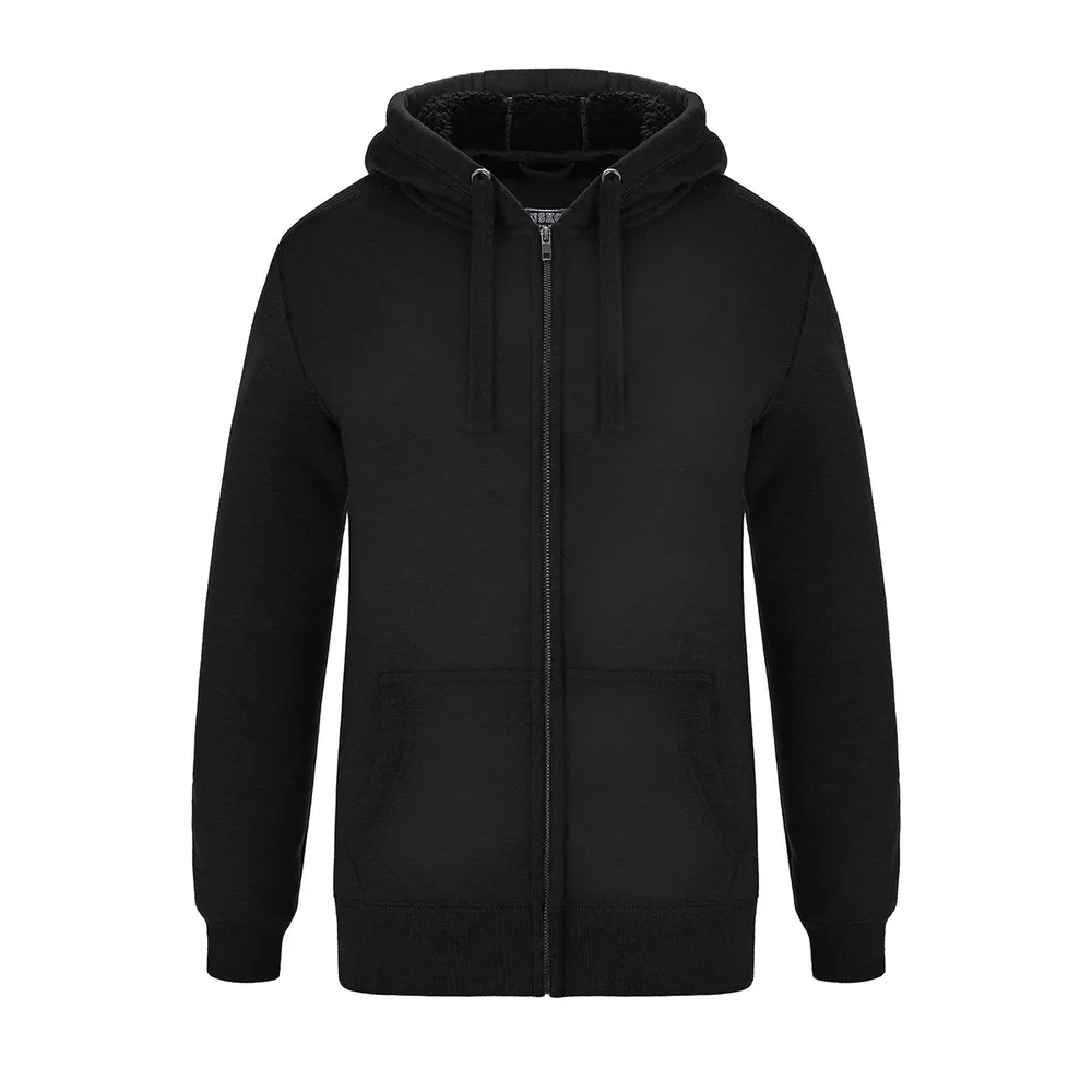 Yolo Ladies Full-Zip Hooded Sweatshirt w/ Sherpa Fleece