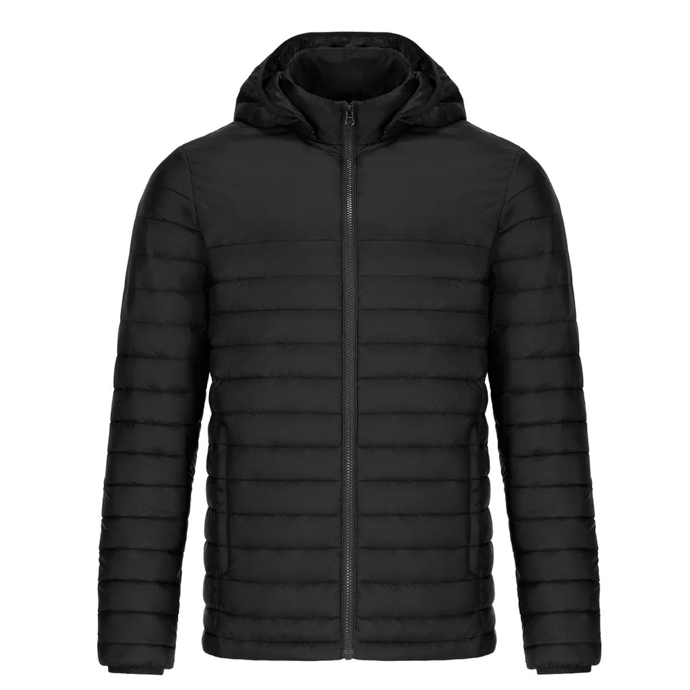 Canyon Men's Lightweight Puffy Jacket with detachable hood