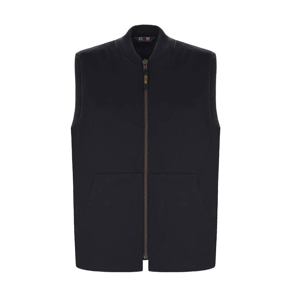 Ram Adult Cotton Canvas Vest w/ Sherpa Lining