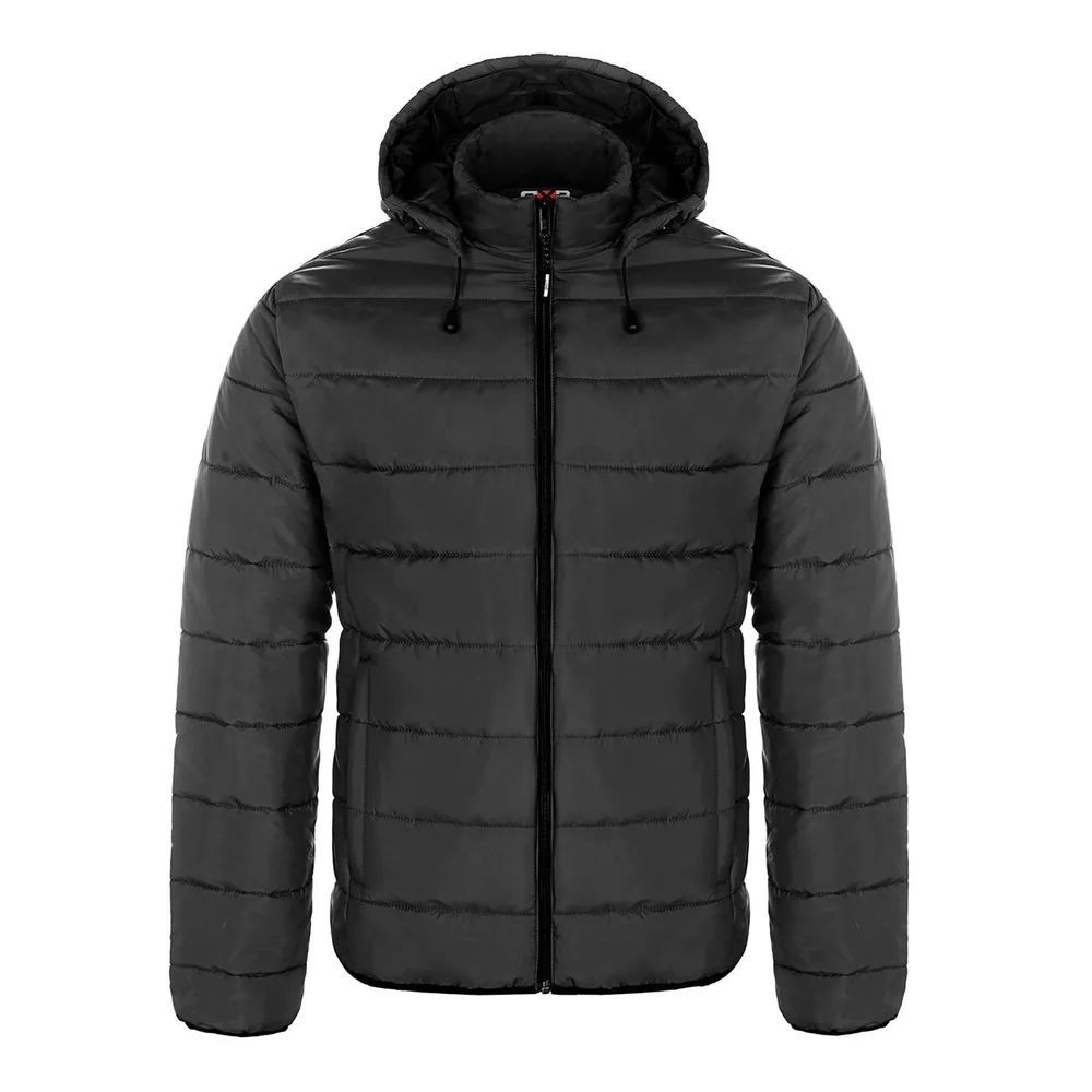 Glacial Men's Puffy Jacket With Detachable Hood