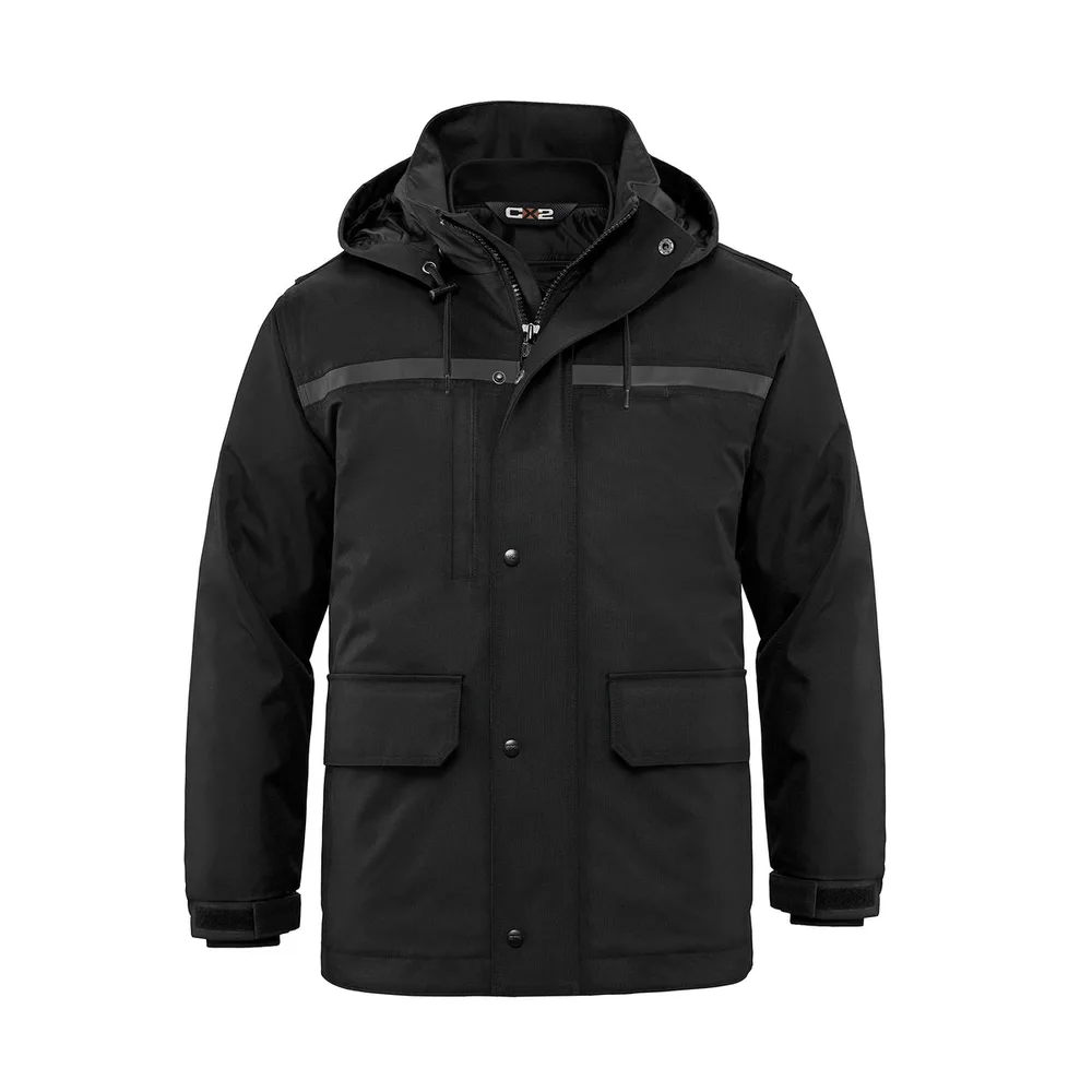 Pinnacle Adult Heavy Duty 3 in 1 Parka with Detachable Hood