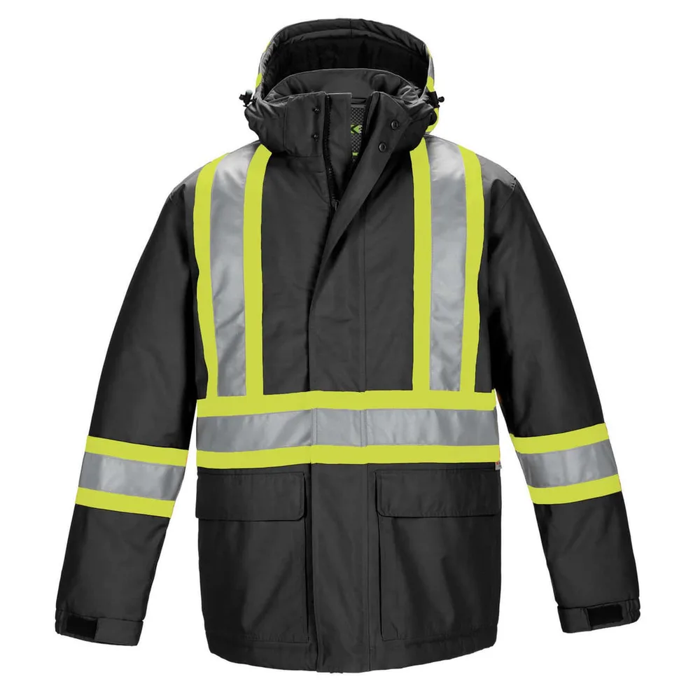 Armour Polyester Canvas Hi-Vis Parka