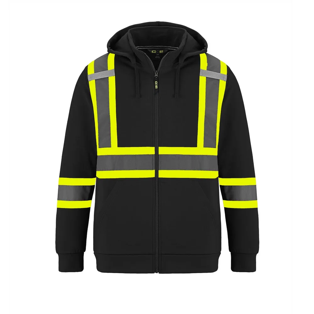 Infinity Hi-Vis Polyester Full Zip Hoodie