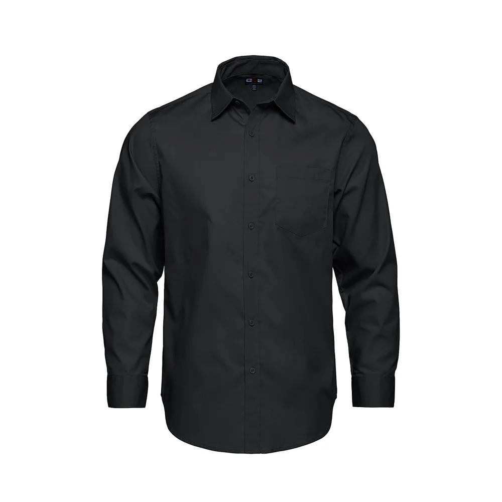 Chemise en sergé à manches longues entretien facile Camden pour hommes