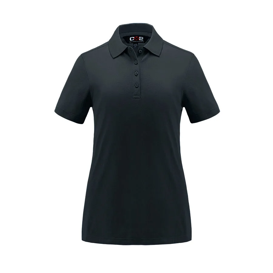 Elite Ladies Cotton-Poly-Spandex Pique Polo