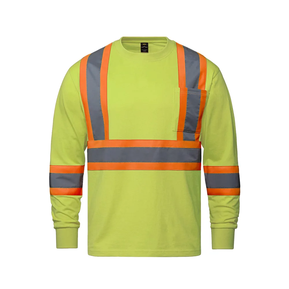 Paramount Cotton Hivis Long Sleeve Tshirt